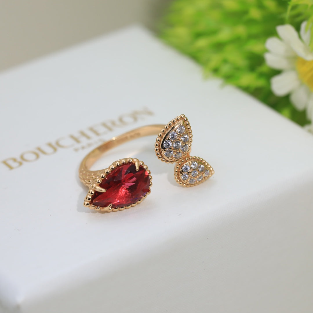 Serpent Boh ̈ ̈me Diamonds 18K Gold Ring