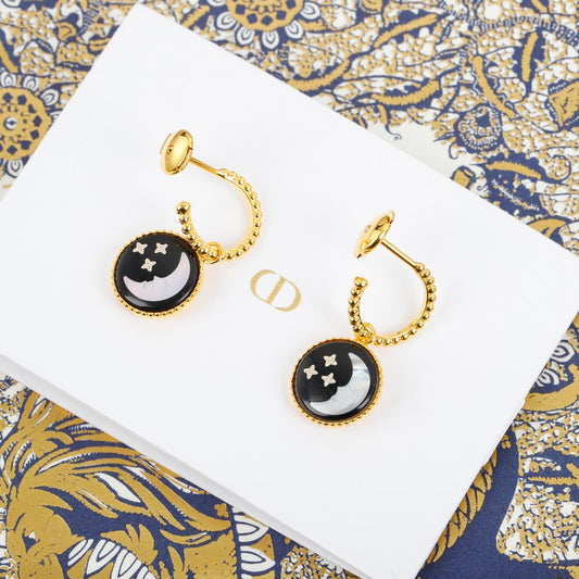 Dior ROSE CELESTE Gold 18K Gold Earrings