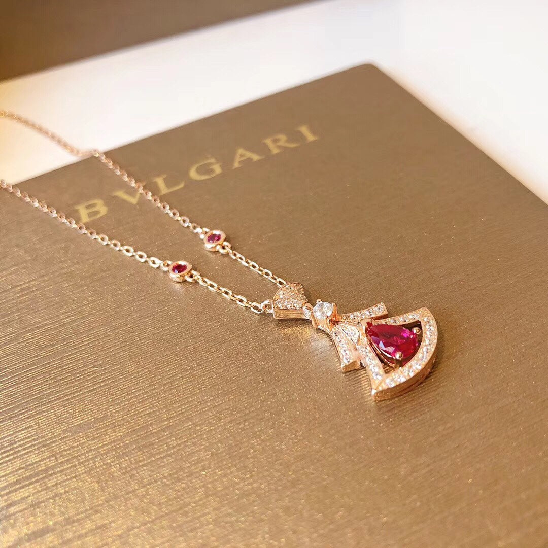 Bvlgari Dream Diamond 18K Gold Necklace