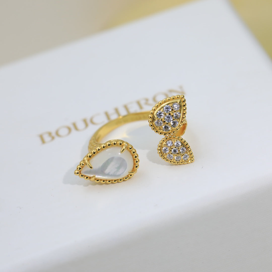 Serpent Boh ̈ ̈me Diamonds 18K Gold Ring