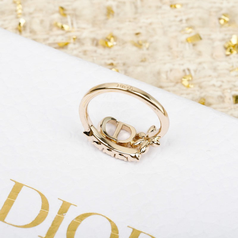 Dior Diamond 18K Gold Ring