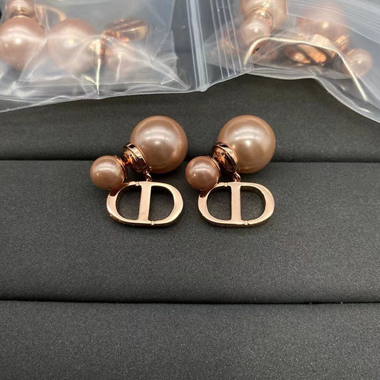 Dior Petit Pearl 18K Gold Earrings