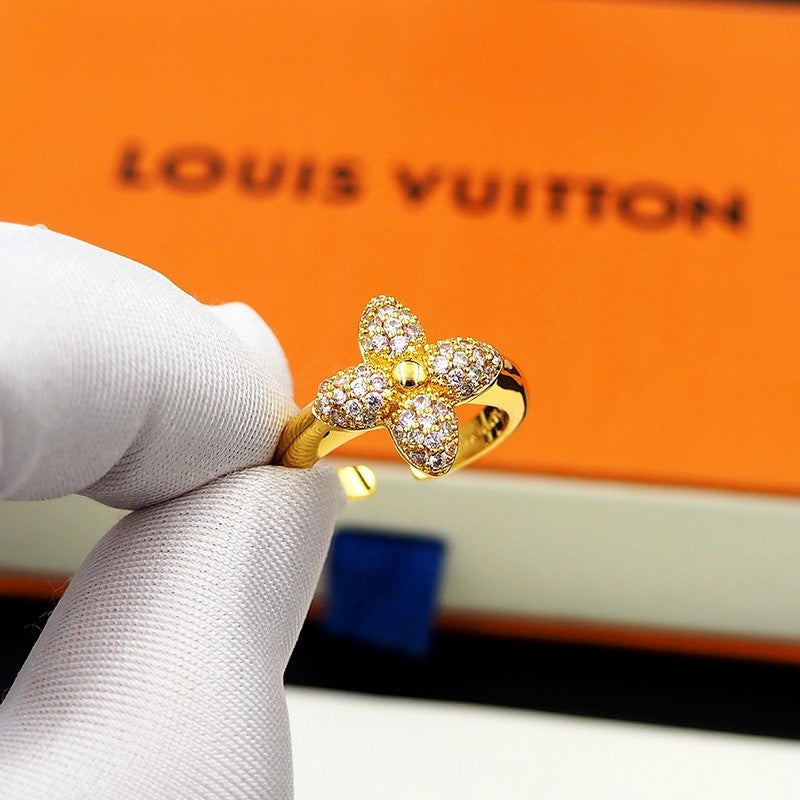 Louis Vuitton Louisa 18K Gold Ring