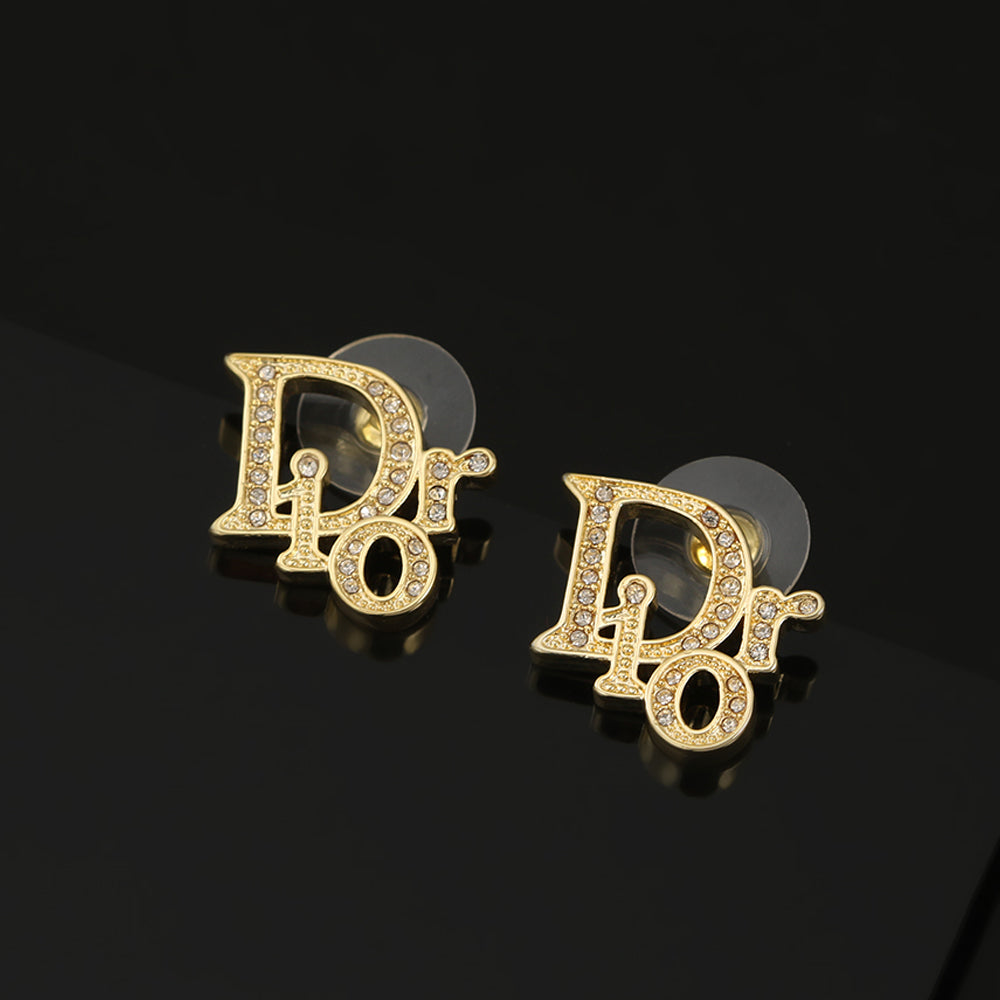 Dior Tribales Diamond 18K Gold Earrings
