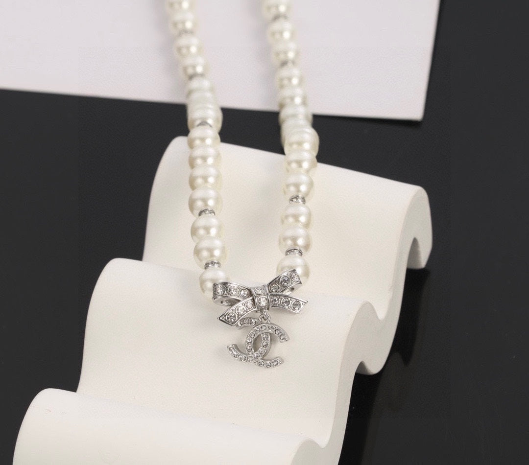 Chanel Centenary Pearls 18K Gold Necklace