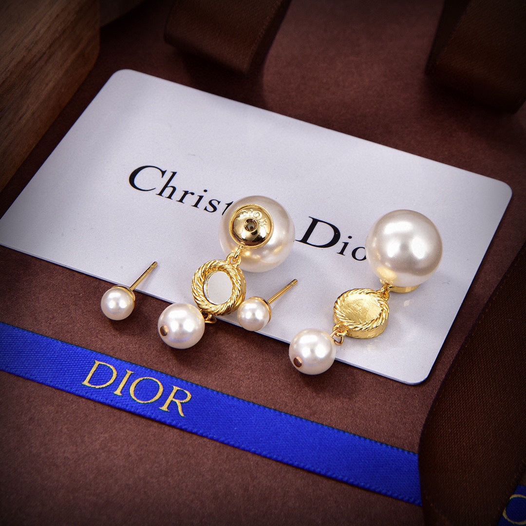 Dior Tribales 18K Gold Earrings