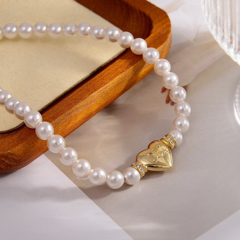Celine Pearls 18K Gold Necklace