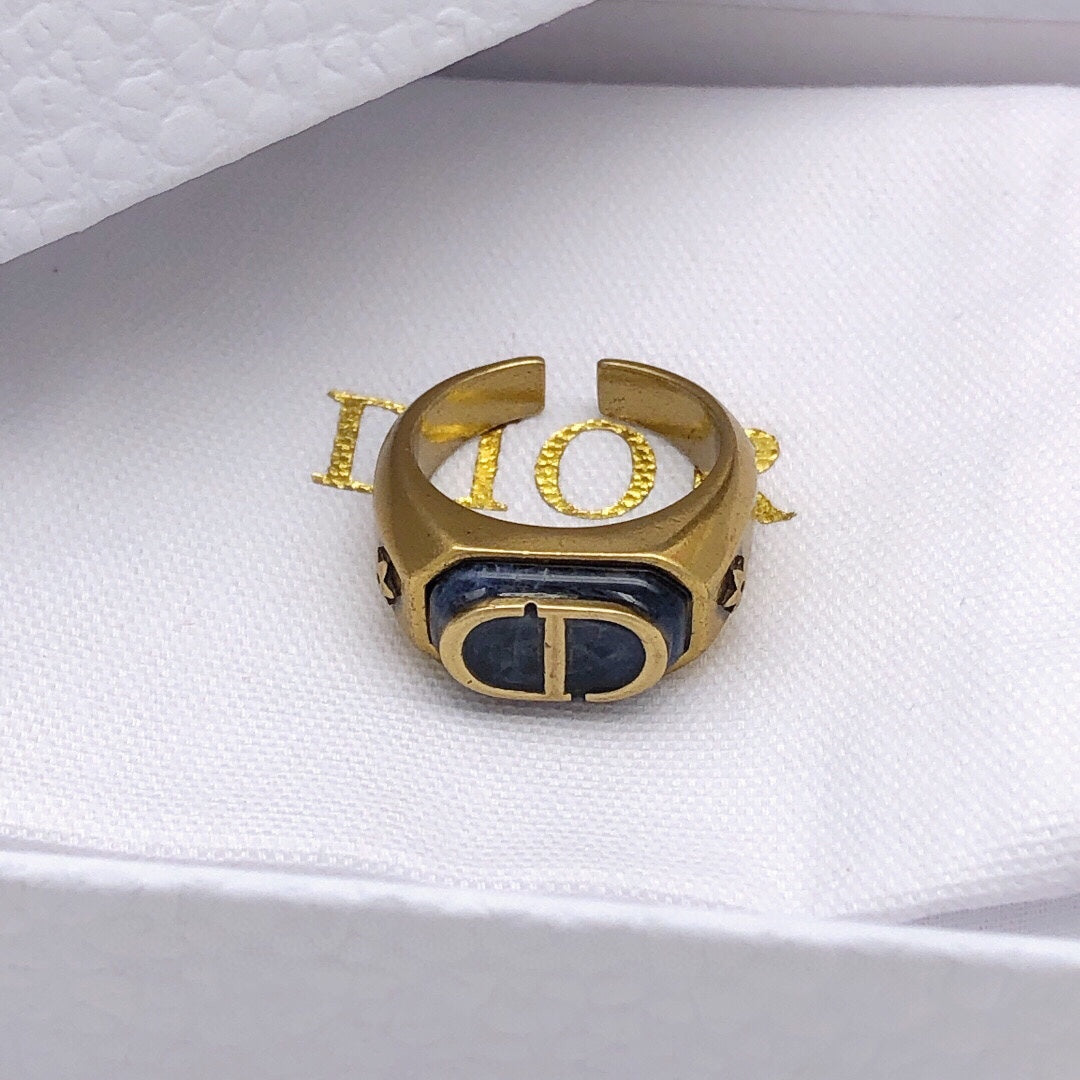 Dior Vintage 18K Gold Ring