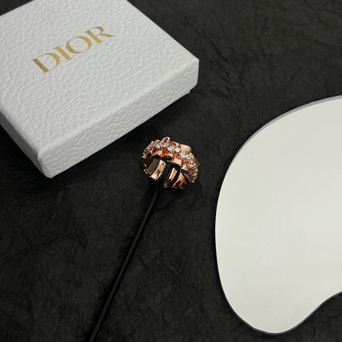 Dior Archi Bar en Corolle Bague 18K Gold Ring