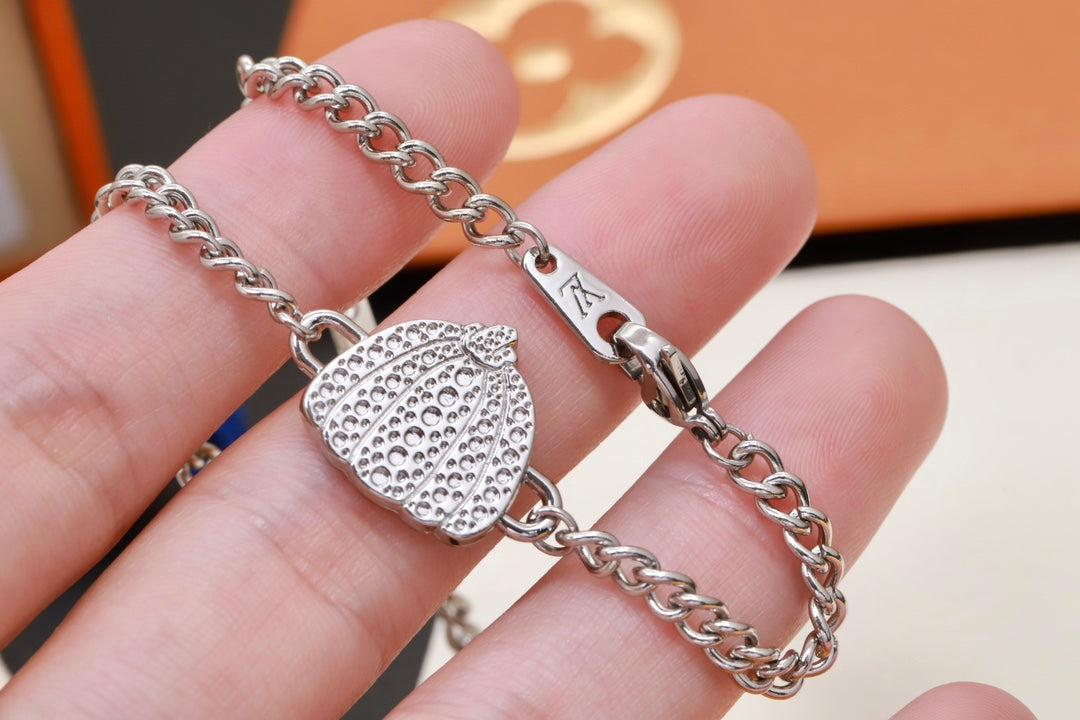 Louis Vuitton x Yk Infinity Dots 18K Gold Necklace
