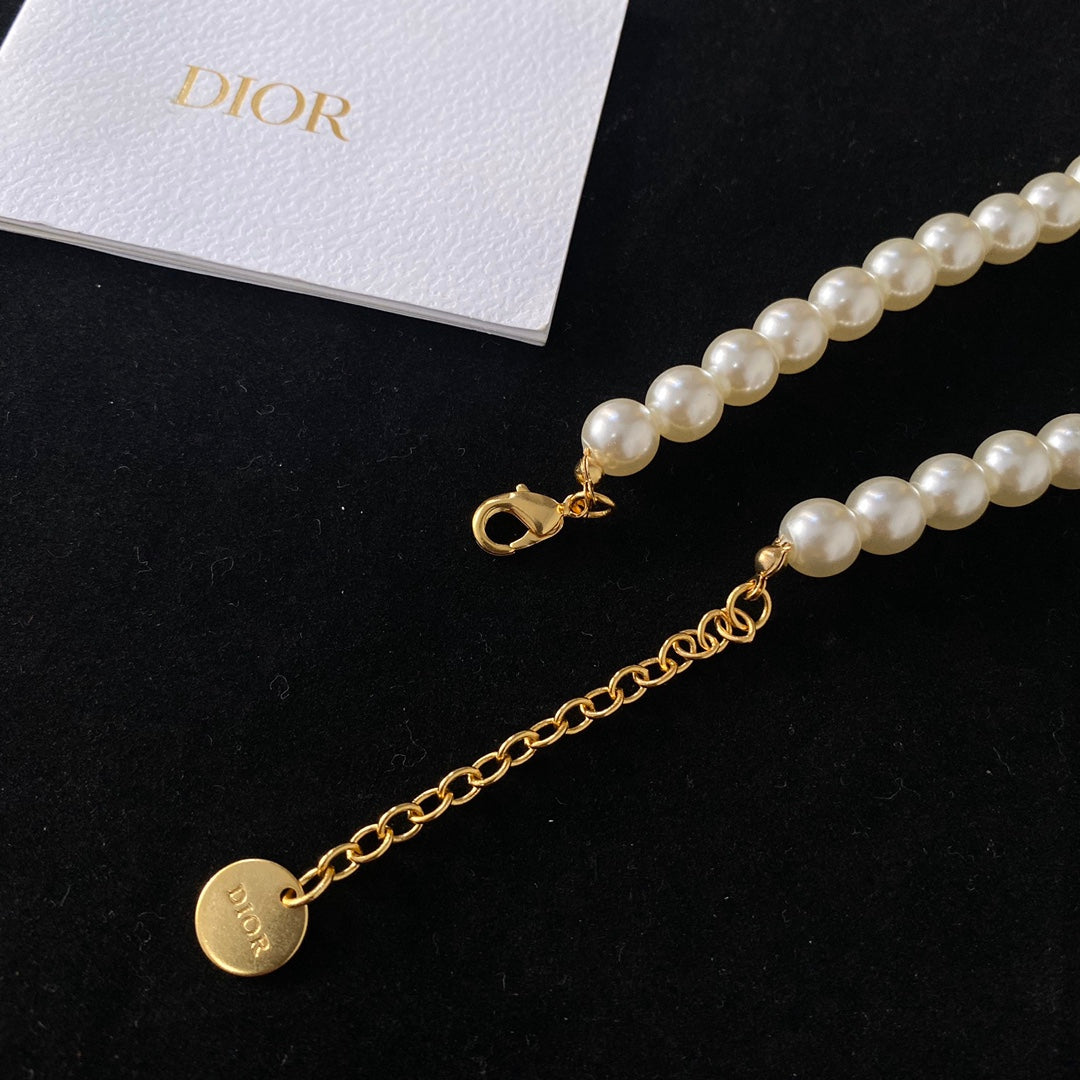 Dior Pearls 18K Gold Necklace
