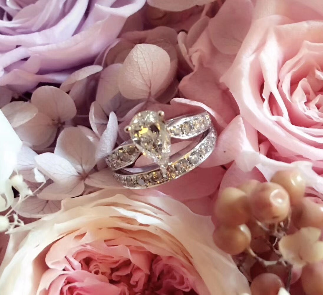 Josephine Engagement 18K Gold Ring