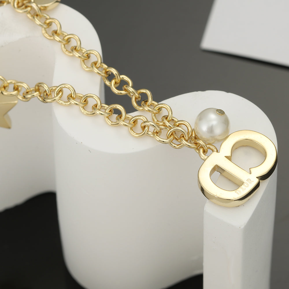Dior 30 Montaigne 18K Gold Necklace