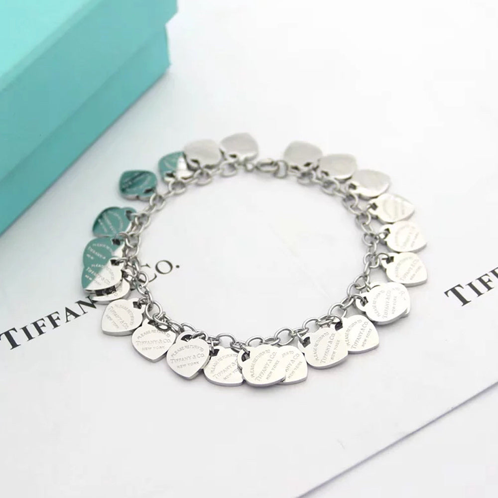 Tiffany Heart Tag 18K Gold Bracelet
