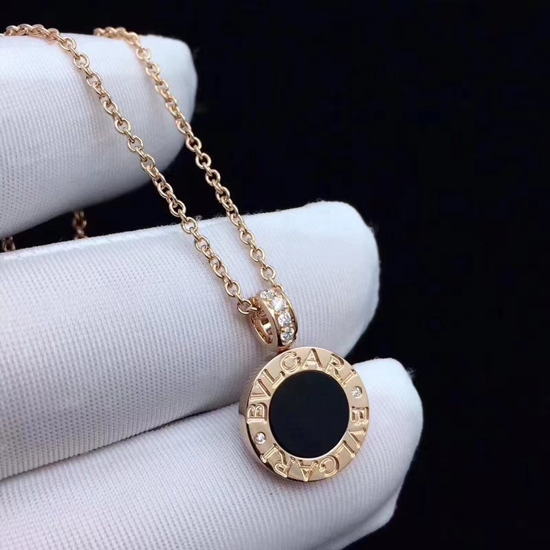 Bvlgari Black Ceramic 18K Gold Necklace