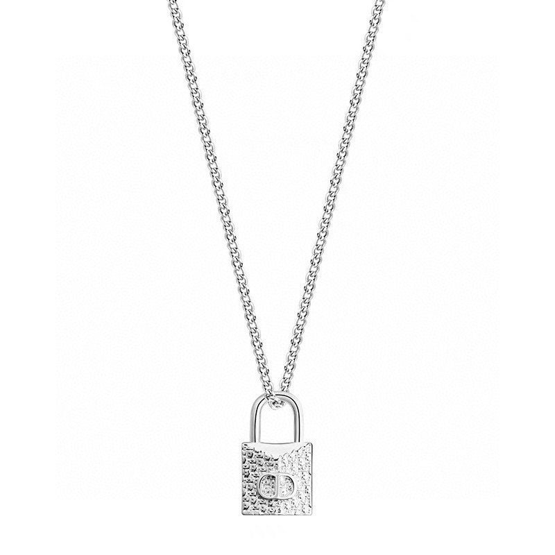 Dior Lock 18K Gold Necklace