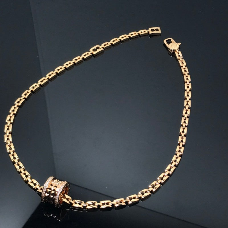 B.zero1 Chain Link 18K Gold Necklace